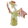 Golden Dragon Murano Glass Sculpture