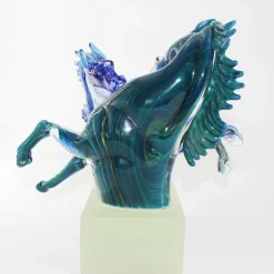 Grand Horses Murano Glass Sculpture