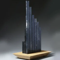 Grattacielo Nero Marble Sculpture