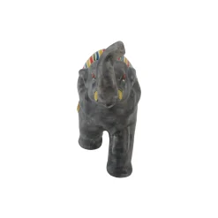 Gray Elephant Figurine