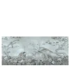 Gray Palawan Cotton Wallcovering Fabric