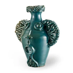 Green Eye Vase