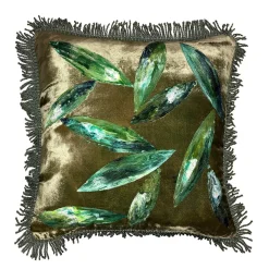 Green Leaves Cushion