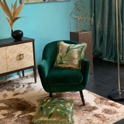 Green Leaves Cushion