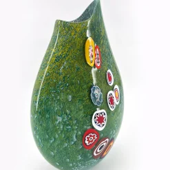 Green Murrina Vase #2