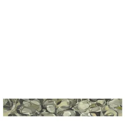 Green Rising Desert Cotton Wallcovering Fabric
