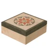 Green Square Florentine Box