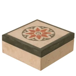 Green Square Florentine Box