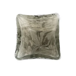 Grey Bucket Glass Vase