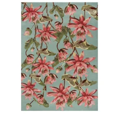 Hacienda Sea Mist Green Fresh Lemonade Hand Tufted Rug