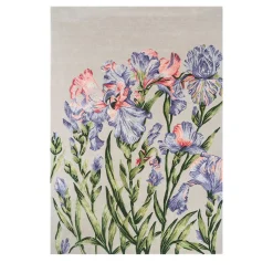 Hacienda White Treetop Hand Tufted Rug