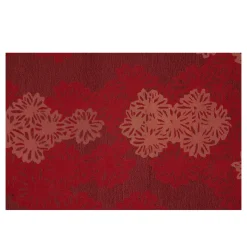 Hanakiriko Hakone Red Rug