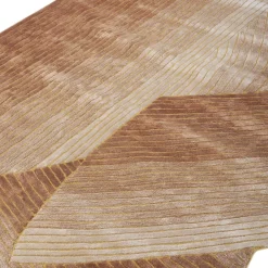 Hand Tufted Concoction Rug in Burnt Red and Apricot