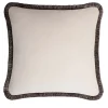 Happy White and Grey Cushion