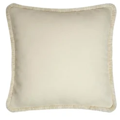 Happy White Cushion