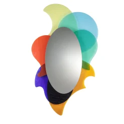 Harlekiini Multicolor Glass Wall Mirror