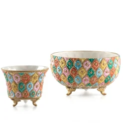 Harlequin Small Cachepot