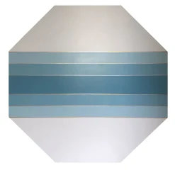 Harmony Light Blue Octagonal Decorative Panel