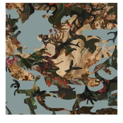 Hidden In Plain Sight Nikko Blue Wallpaper by Magnus Gjoen