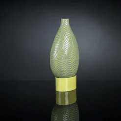 High Fern Bottle with Gress Base