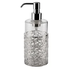 HIROITO SOAP DISPENSER - SILVER
