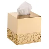 HIROITO SQUARE TISSUE BOX - GOLD