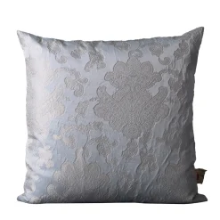 Hydrangea Square Floral Gray Cushion