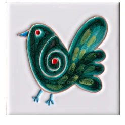 I Classici Pavoncelle Set of 12 Tiles