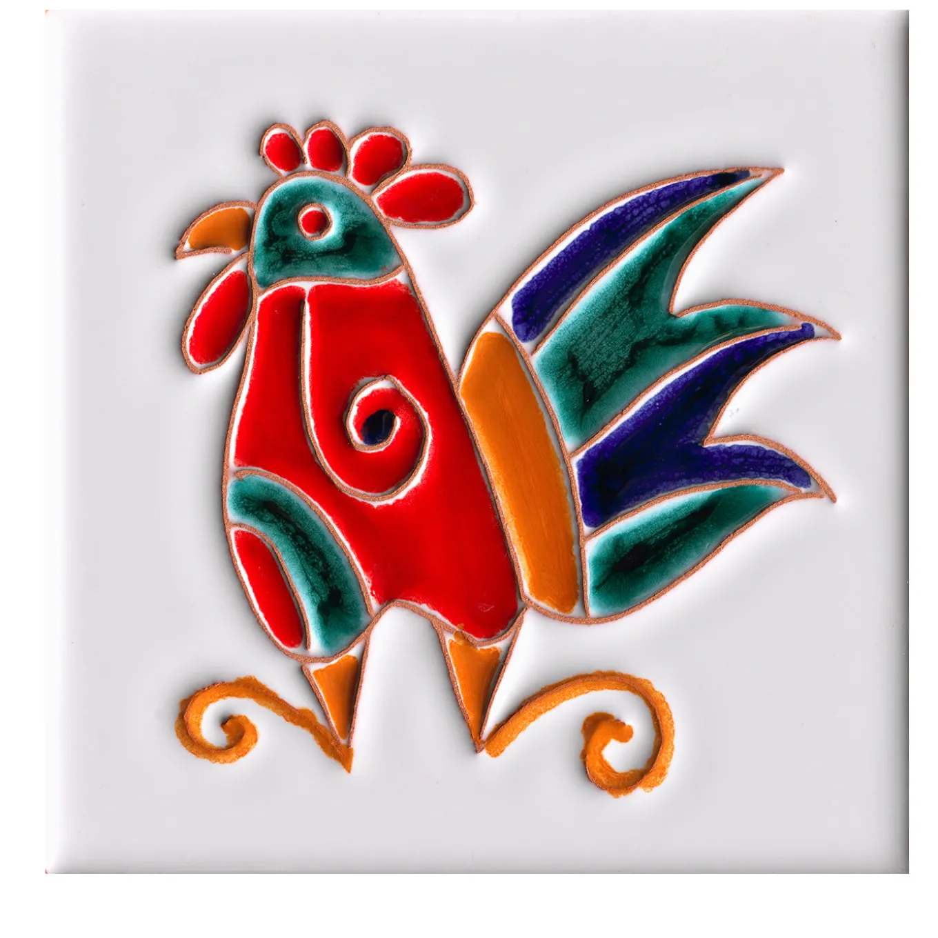 I Classici Pavoncelle Set of 12 Tiles