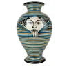 I Curiosi Woman Ceramic Vase in Orange