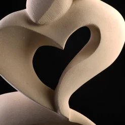 Il Sorriso del Cuore Stone Sculpture