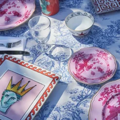 Il Viaggio di Nettuno Pink Square Vide Poche by Luke Edward Hall