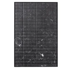 Imbrex Black Marquinia Marble Decorative Panel