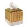 IMPERO TISSUE BOX - GOLD