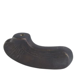 Inca Evolution Set of 4 Black Door Knobs #3 by Nicole Valenti