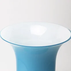 Incamiciato Turquoise Vase