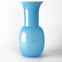 Incamiciato Turquoise Vase