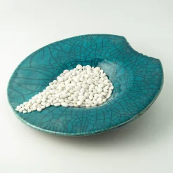 Incanto Mediterraneo Blue Ceramic Decorative Plate by Nino Basso