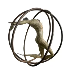 Incontro Bronze Sculpture