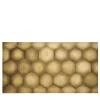 Infinito Set of 20 Hexagonal Scruffy-Looking Brass Tiles