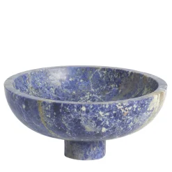 Inside Out Blue Sodalite Centerpiece by Karen Chekerdjian