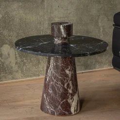 Inside Out Red Levanto Candleholder by Karen Chekerdjian