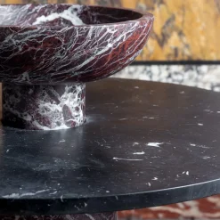 Inside Out Red Levanto Centerpiece by Karen Chekerdjian