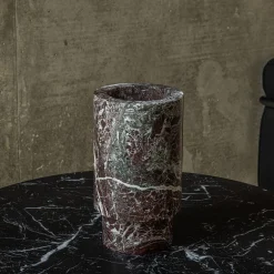 Inside Out Red Levanto Vase by Karen Chekerdjian