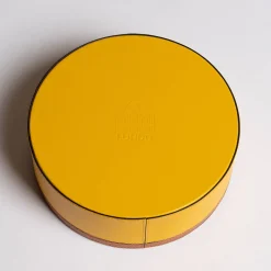 Intarsio Briolette Mimosa Pekan Circle Box