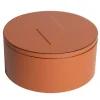 Intarsio Pecan Circle Box