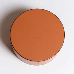 Intarsio Pecan Circle Box