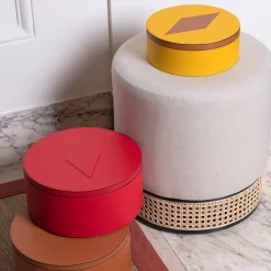 Intarsio True Red Circle Box