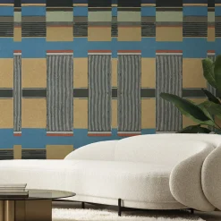 Intrecci Blu Bhaus 100 Wallpaper