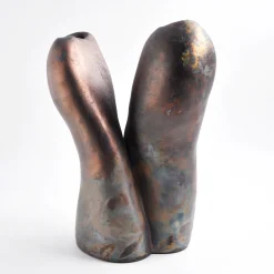 Intreccio Silente Ceramic Decorative Sculpture By Nino Basso